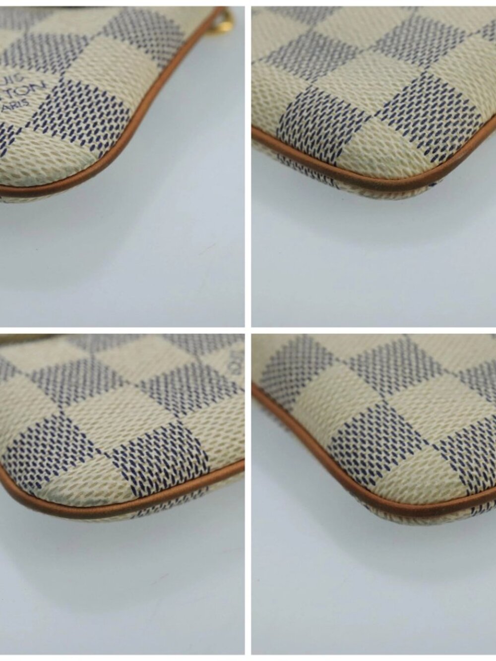 LOUIS VUITTON Damier Azur Etui Telephonne MM Cell Phone Case - Picture 14 of 16